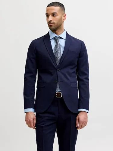 JACK & JONES ▫️ Blazer de botões simples JPRSOLARIS Blazer de corte super justo 4