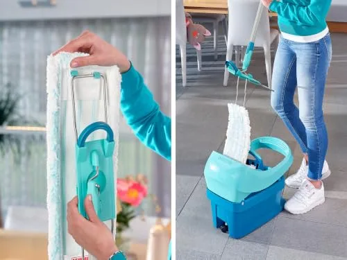 Leifheit ▫️ Mopa Profi XL Micro Duo, 42 cm e comando com o pé 5