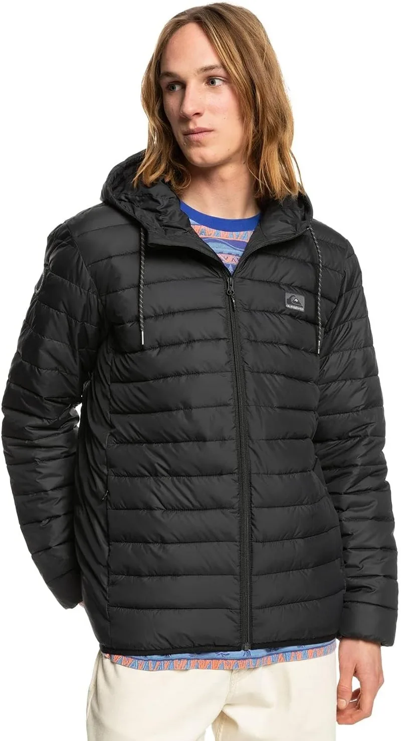 Quiksilver ▫️ Scaly Hood Casaco corta-vento para homem