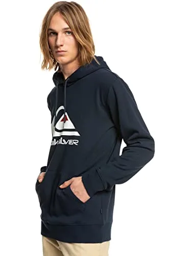 Quiksilver ▫️ Big Logo - Camisola com capuz para homem 3