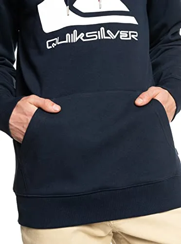 Quiksilver ▫️ Big Logo - Camisola com capuz para homem 4