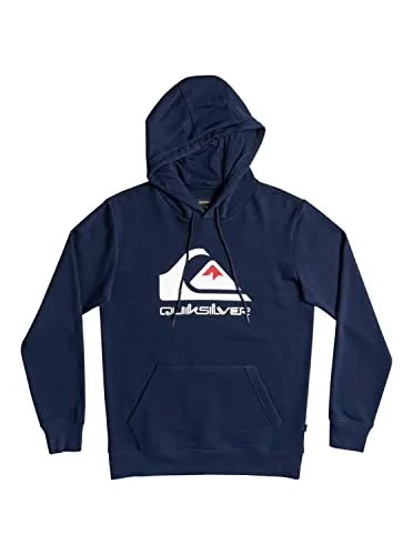 Quiksilver ▫️ Big Logo - Camisola com capuz para homem 6