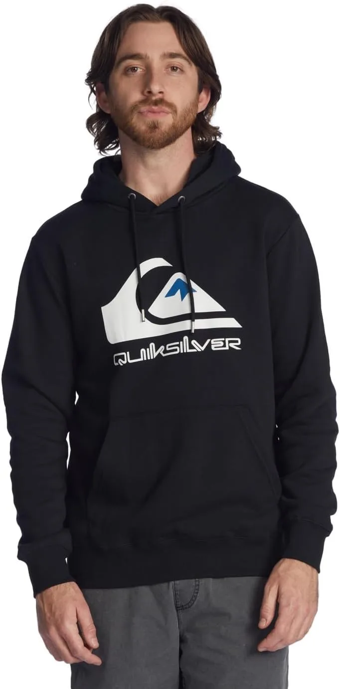 Quiksilver ▫️ Big Logo - Camisola com capuz para homem