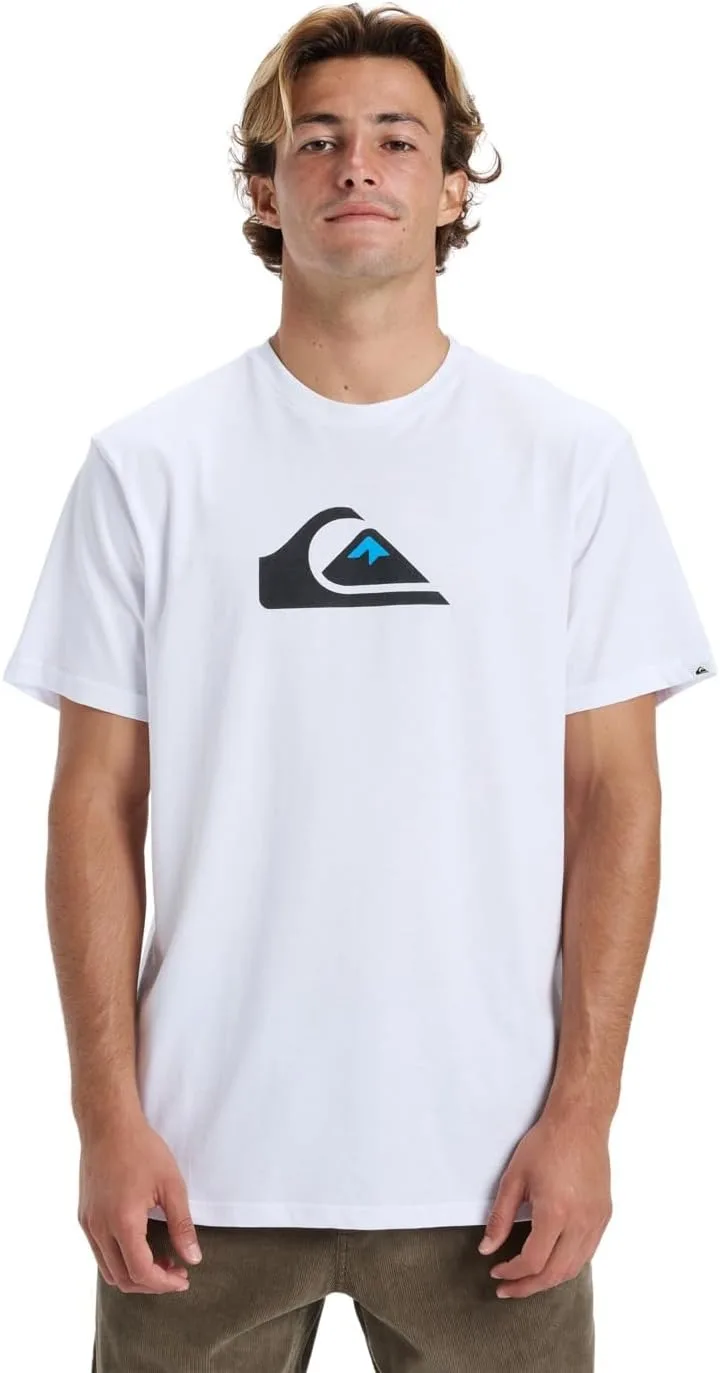 Quiksilver ▫️ Comp Logo - T-Shirt para homem