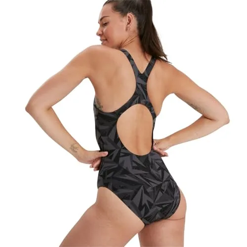 Speedo ▫️ Fato de banho Boom Logo Allover Medalist para mulher 4