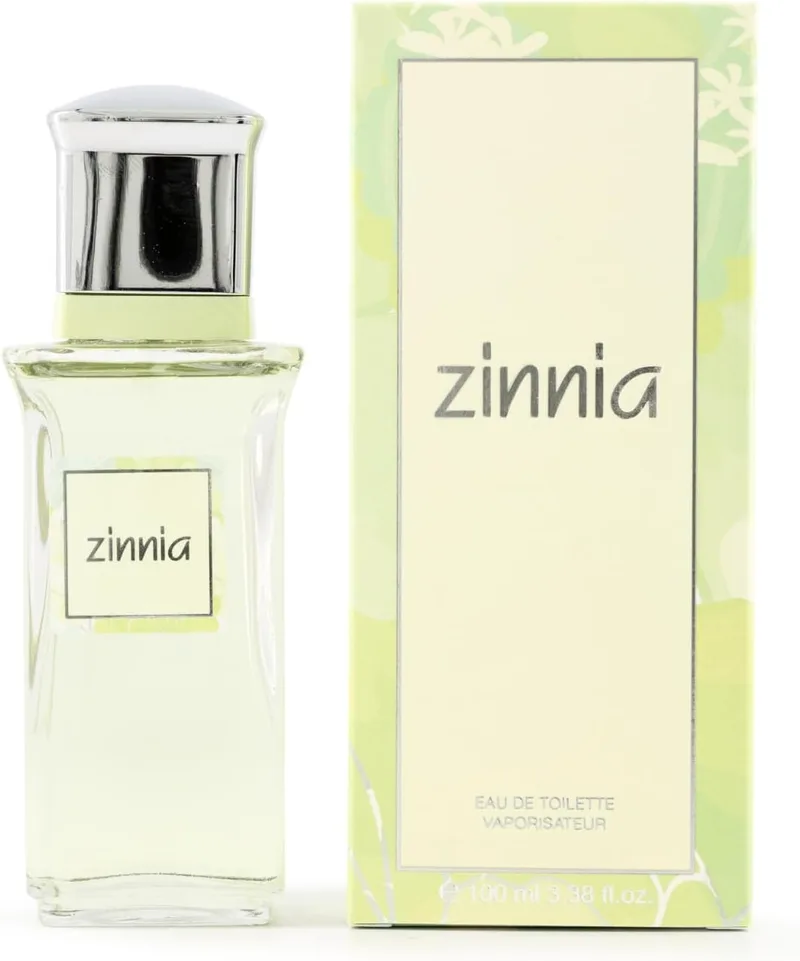 Zinnia ▫️ Original 100 ml, Colónia para Mulher, Perfume em Spray, Eau de Toilette Feminina, Aroma Cítrico e Floral, Fragrância Fresca, Elegante e de Longa Duração