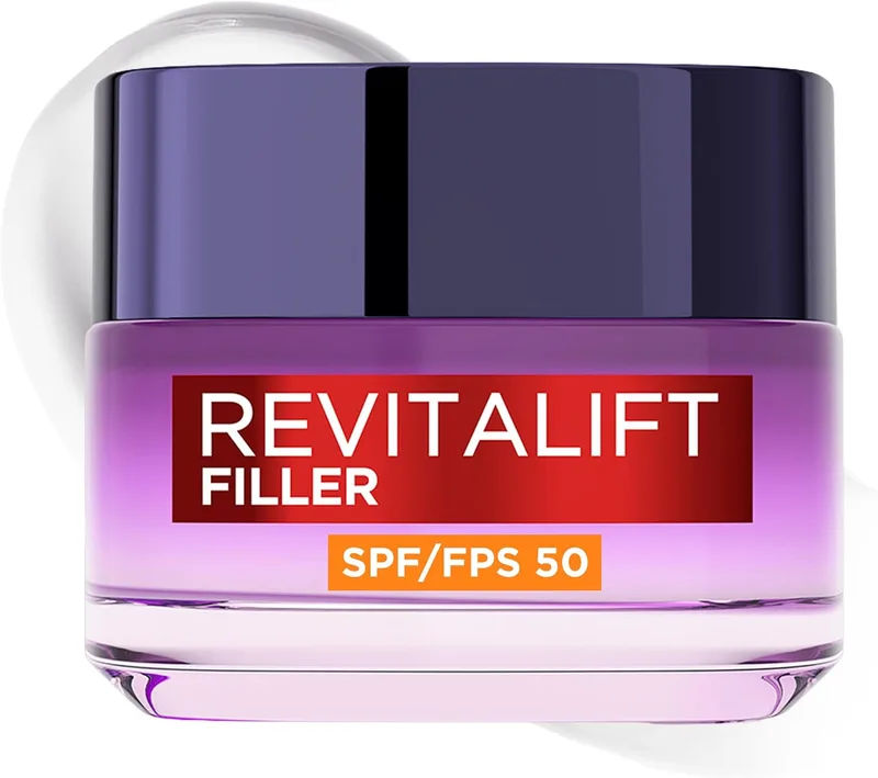 L'Oreal Paris ▫️ L'Oréal Paris Revitalift Filler Creme Hidratante de Dia N.º 1 com FPS 50, 50 ml