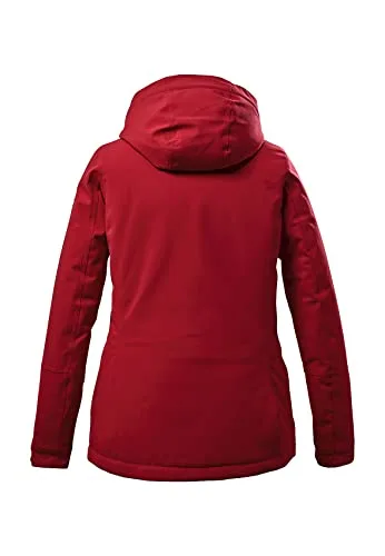 Killtec ▫️ Jaqueta para Mulher: Jaqueta funcional/de exterior impermeável com capuz e fecho de correr 2
