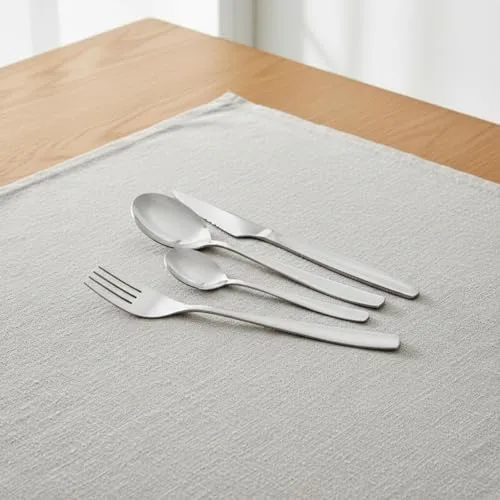 Quid ▫️ Conjunto de talheres de 24 peças em aço inoxidável Scola 2