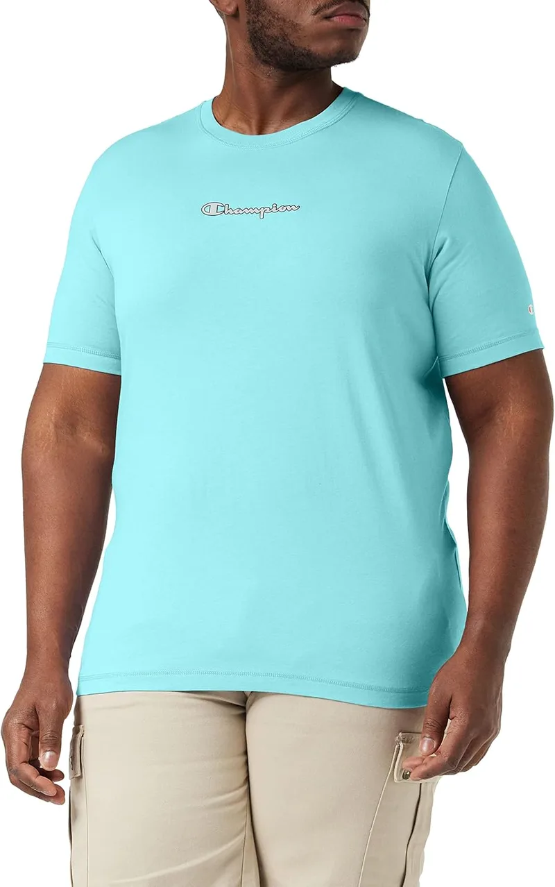 Champion ▫️ T-shirt de homem Soft Fluo S/S