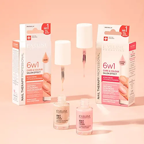 EVELINE COSMETICS ▫️ Tratamentos para as unhas/fortalecedor da marca EVELINE KOLORÓWK, ideais para adultos de ambos os sexos 2