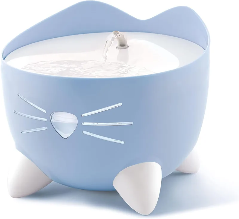 Catit ▫️ Beberouro azul para gatos