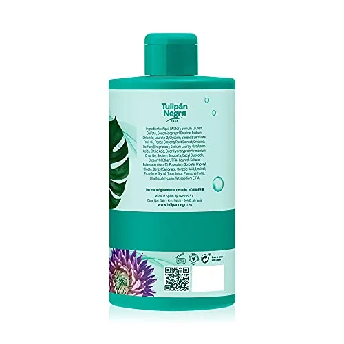 TULIPAN NEGRO ▫️ Tulipán Negro - Champô Micelar Revitalizante e Fortalecedor, Cuidado para Cabelo Normal a Seco, com Serenoa e Ginseng, 400 ml 2