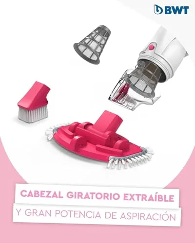 BWT ▫️ Aspirador de piscinas BC30, incluindo vara telescópica | Limpeza eficaz de piscinas até 15 m³ | Funcionamento sem fio 3