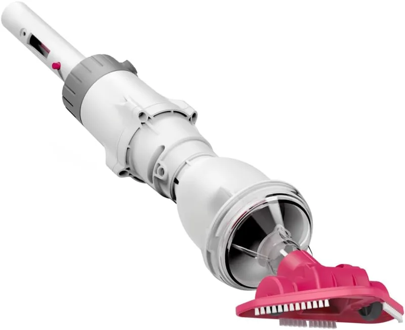 BWT ▫️ Aspirador de piscina BC02 | Limpeza eficaz de piscinas elevadas e piscinas até 10 m³ | Funcionamento sem fio para máxima liberdade de movimentos | Grande potência de sucção | Sem fio, 30 minutos de autonomia, 2000 mAh, aspirador de piscina sem fios, para piscinas de hidromassagem até 10 000