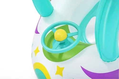Bestway ▫️ Flutuador insuflável em forma de raposa para crianças | Brinquedos insufláveis para piscina, flutuadores e brinquedos de piscina para rapazes e raparigas 2