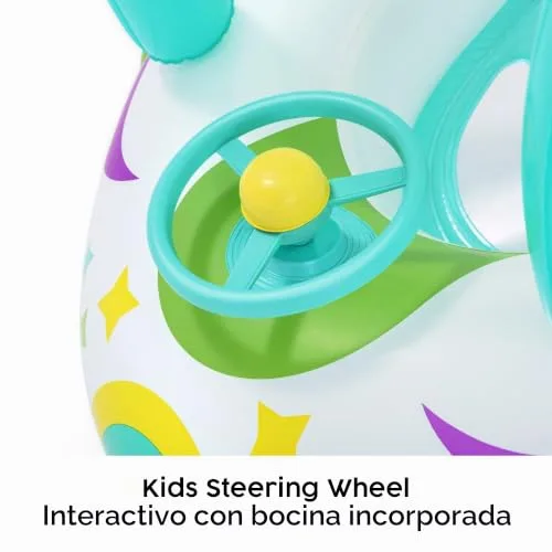 Bestway ▫️ Flutuador insuflável em forma de raposa para crianças | Brinquedos insufláveis para piscina, flutuadores e brinquedos de piscina para rapazes e raparigas 4