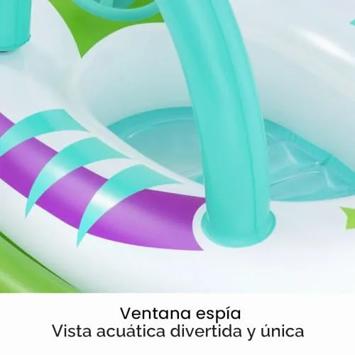 Bestway ▫️ Flutuador insuflável em forma de raposa para crianças | Brinquedos insufláveis para piscina, flutuadores e brinquedos de piscina para rapazes e raparigas 6