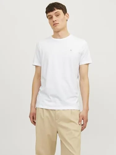JACK & JONES ▫️ Conjunto de 5 T-shirts com logótipo e decote redondo 2