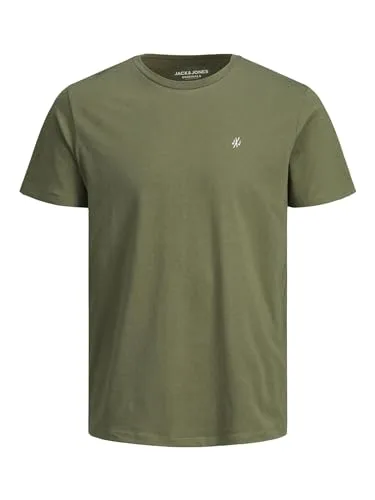 JACK & JONES ▫️ Conjunto de 5 T-shirts com logótipo e decote redondo 4
