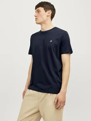 JACK & JONES ▫️ Conjunto de 5 T-shirts com logótipo e decote redondo 7