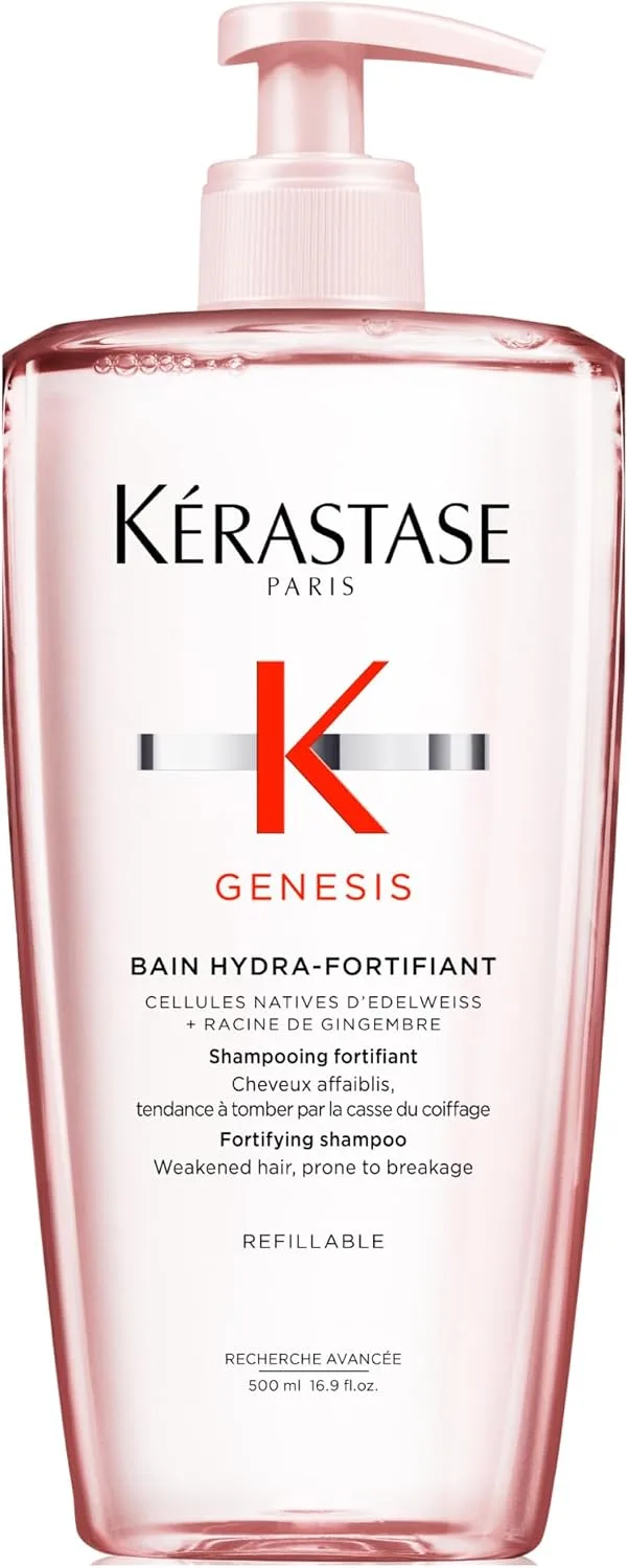 KÉRASTASE ▫️ Genesis Hydra-Fortifiant Champô Anticaída Recarregável 500 ml
