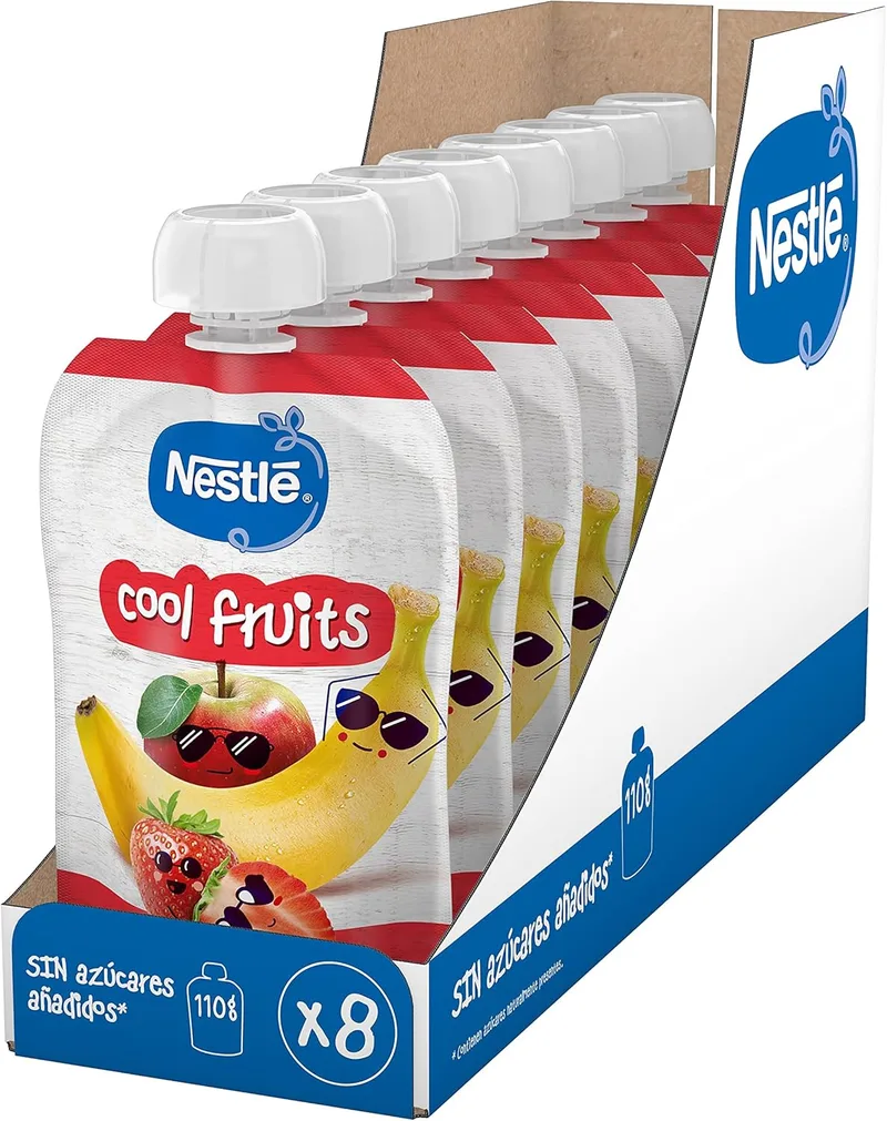 Nestlé ▫️ Pure Cool Fruits - Embalagem de 8