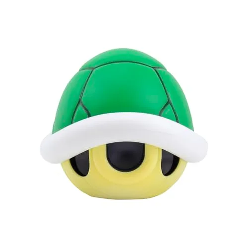 Paladone ▫️ Super Mario Bros Concha Verde com luz e som | Funciona com pilhas, produto oficial da Nintendo. Tamanho único, multicolorido 2