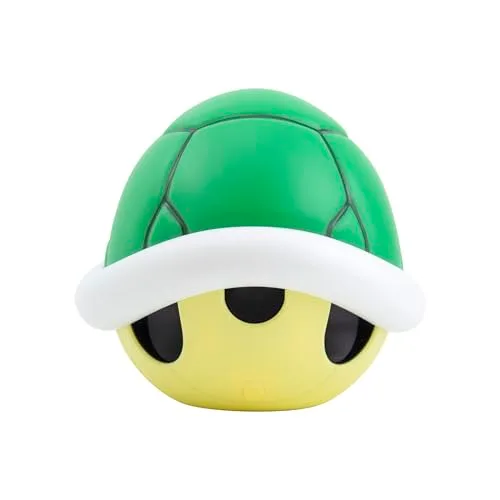 Paladone ▫️ Super Mario Bros Concha Verde com luz e som | Funciona com pilhas, produto oficial da Nintendo. Tamanho único, multicolorido 5