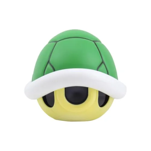 Paladone ▫️ Super Mario Bros Concha Verde com luz e som | Funciona com pilhas, produto oficial da Nintendo. Tamanho único, multicolorido 6