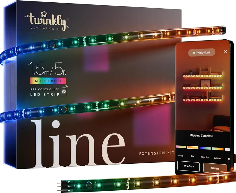 Twinkly ▫️ Linha Lightstrip RGB - Extensão 1,5m