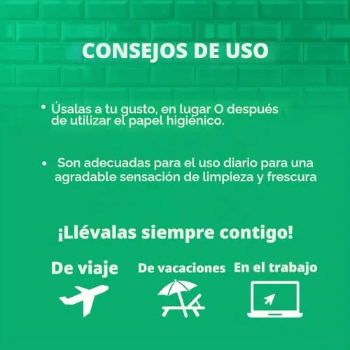 Chilly ▫️ Toallitas Ciclo, toalhitas para higiene íntima, tecido 100% biodegradável, ideais para usar fora de casa, pH 3,5, clinicamente testadas, embalagem de 12 toalhitas 6