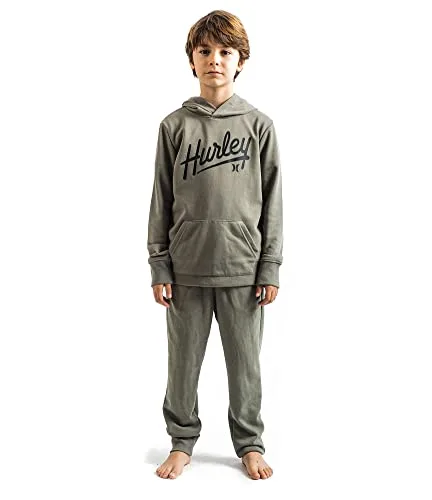 Hurley ▫️ Calças de treino Hrlb Enzyme Washed - Calças para crianças 3