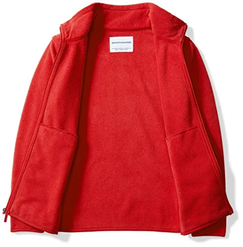 Amazon Essentials ▫️ Casaco infantil com forro polar, fecho de correr completo e gola alta 3