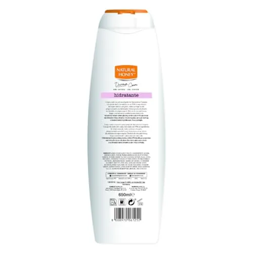 Natural Honey ▫️ Gel de Banho Hidratante com Extrato de Amêndoas 650 ml 2
