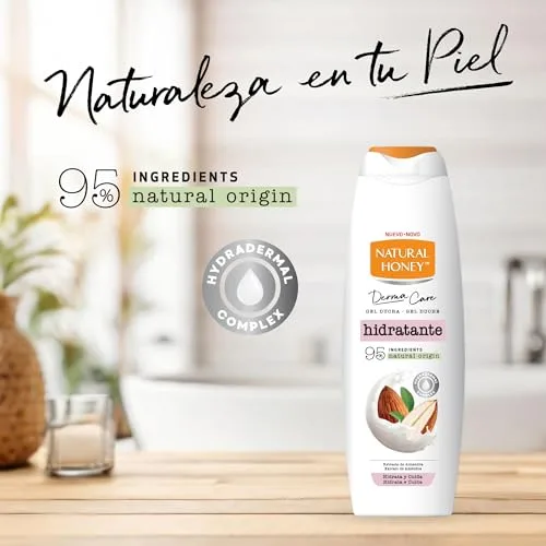 Natural Honey ▫️ Gel de Banho Hidratante com Extrato de Amêndoas 650 ml 4