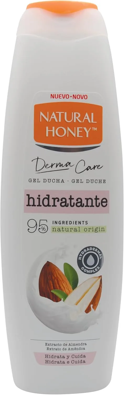 Natural Honey ▫️ ÓLEO DE AMÊNDOAS DOCES hidratante Gel de banho 650 ml