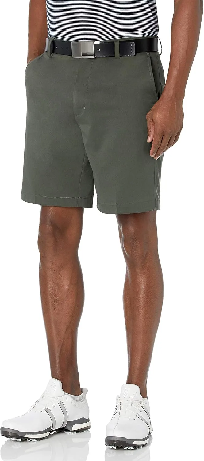 Amazon Essentials ▫️ Calções de golfe elásticos Classic Fit para homem (disponíveis em tamanhos altos e grandes)