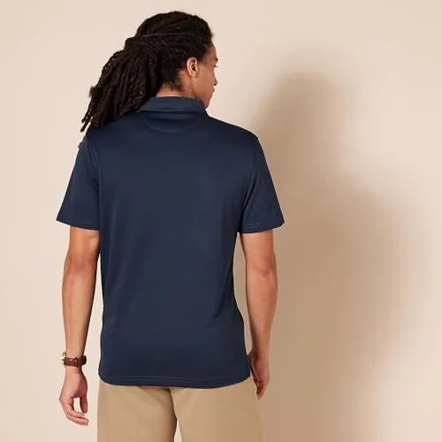 Amazon Essentials ▫️ Polo de golfe para homem, manga curta, corte justo, secagem rápida 3