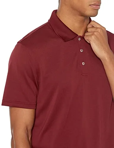 Amazon Essentials ▫️ Polo de golfe para homem, manga curta, corte justo, secagem rápida 4