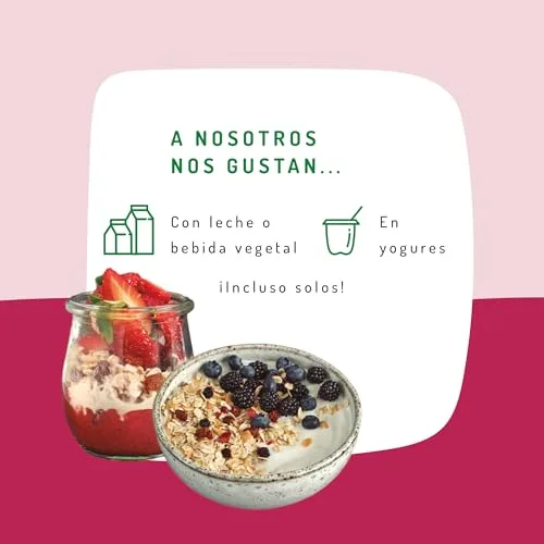 el Granero ▫️ Integral - Muesli de Frutos Vermelhos Sem Glúten Biológico - 375 g 4