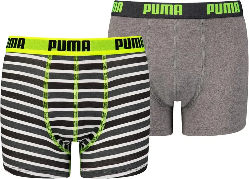 PUMA ▫️ Everyday Basic Boxers 2p Boxer Rapazes (Conjunto de 2)