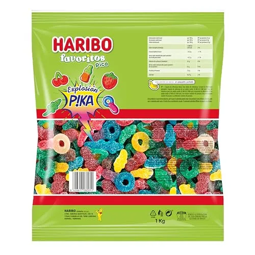 HARIBO ▫️ 0008005 Favoritos Pica, 1 kg 2