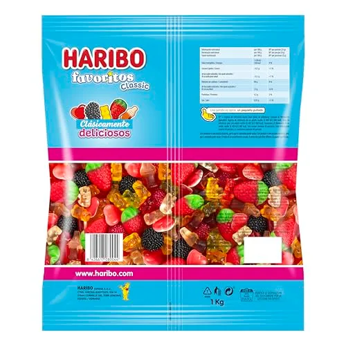 HARIBO ▫️ 0008004 Favoritos Classic, 1 kg 2