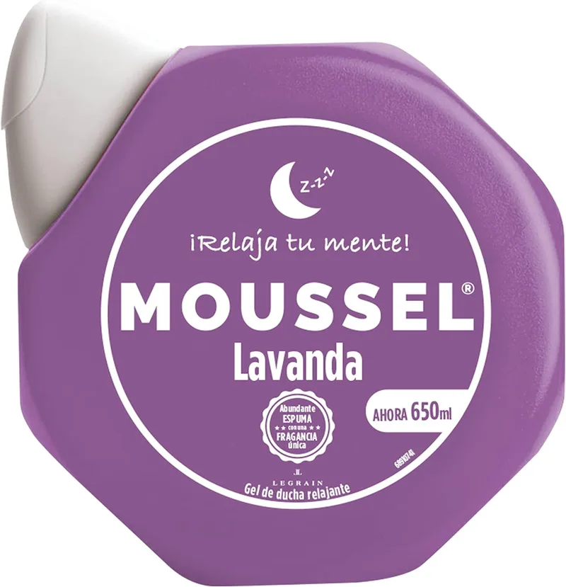 MOUSSEL ▫️ Gel de Banho Relaxante com Lavanda 650 ml