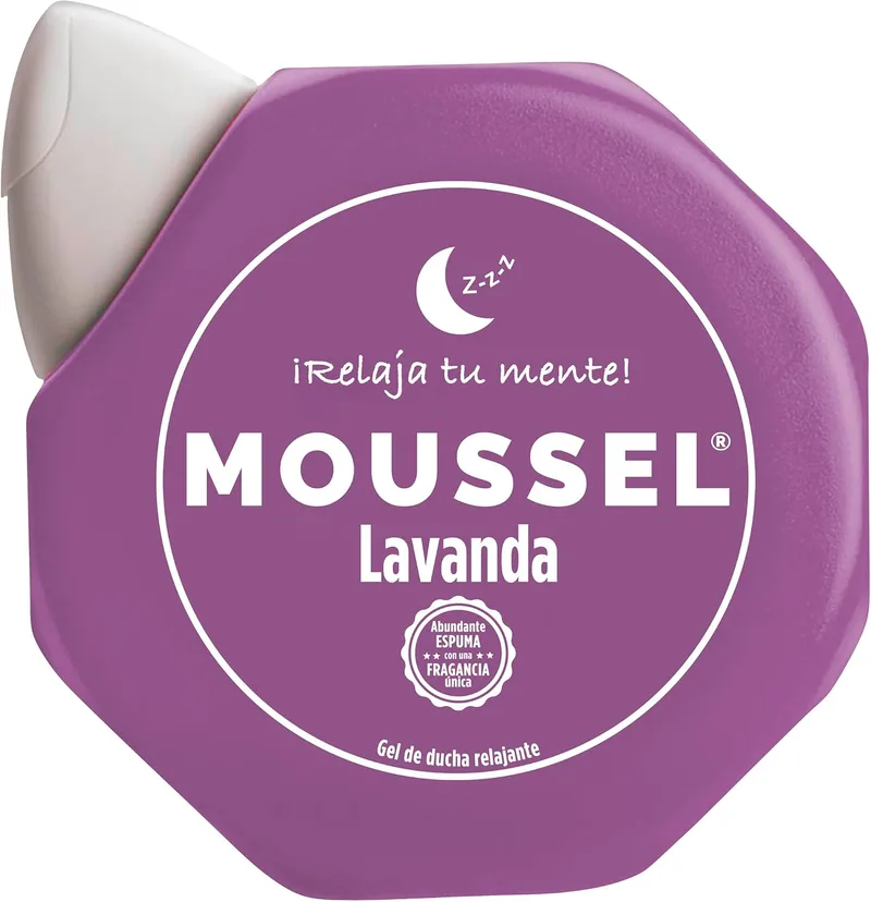 MOUSSEL ▫️ Gel de Banho à Lavanda 650 ml, 100% de ingredientes de limpeza de origem natural