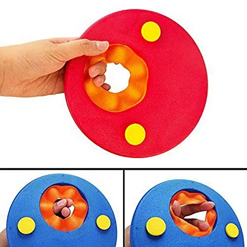 kaianda ▫️ Conjunto de 6 manguitos de natação para crianças, manguitos de piscina, feitos de espuma, discos flutuantes para piscina, adequados para ajudar as crianças a aprender a nadar 4