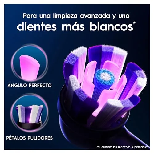 Oral-B ▫️ iO Radiant White - Cabeças de substituição originais, preto, embalagem de 4 unidades 5