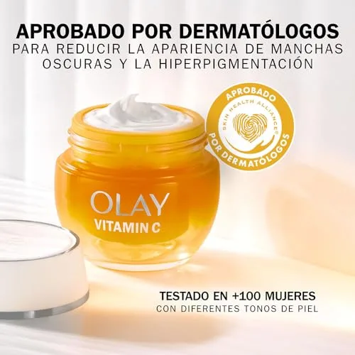 Olay ▫️ Gel-Creme Facial de Dia com Vitamina C, Iluminador e Antimanchas, 50 ml 6