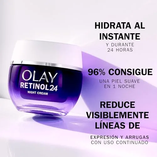 Olay ▫️ Retinol 24 Creme Facial Noturno Antirrugas, 50 ml 3